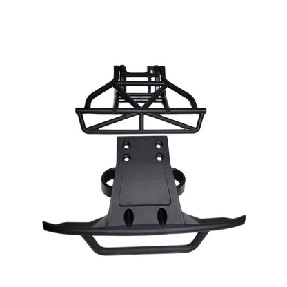 Fits Traxxas Slash 2wd VX3 Front & Rear Bumpers & Mounts Black 6951 / 5836
