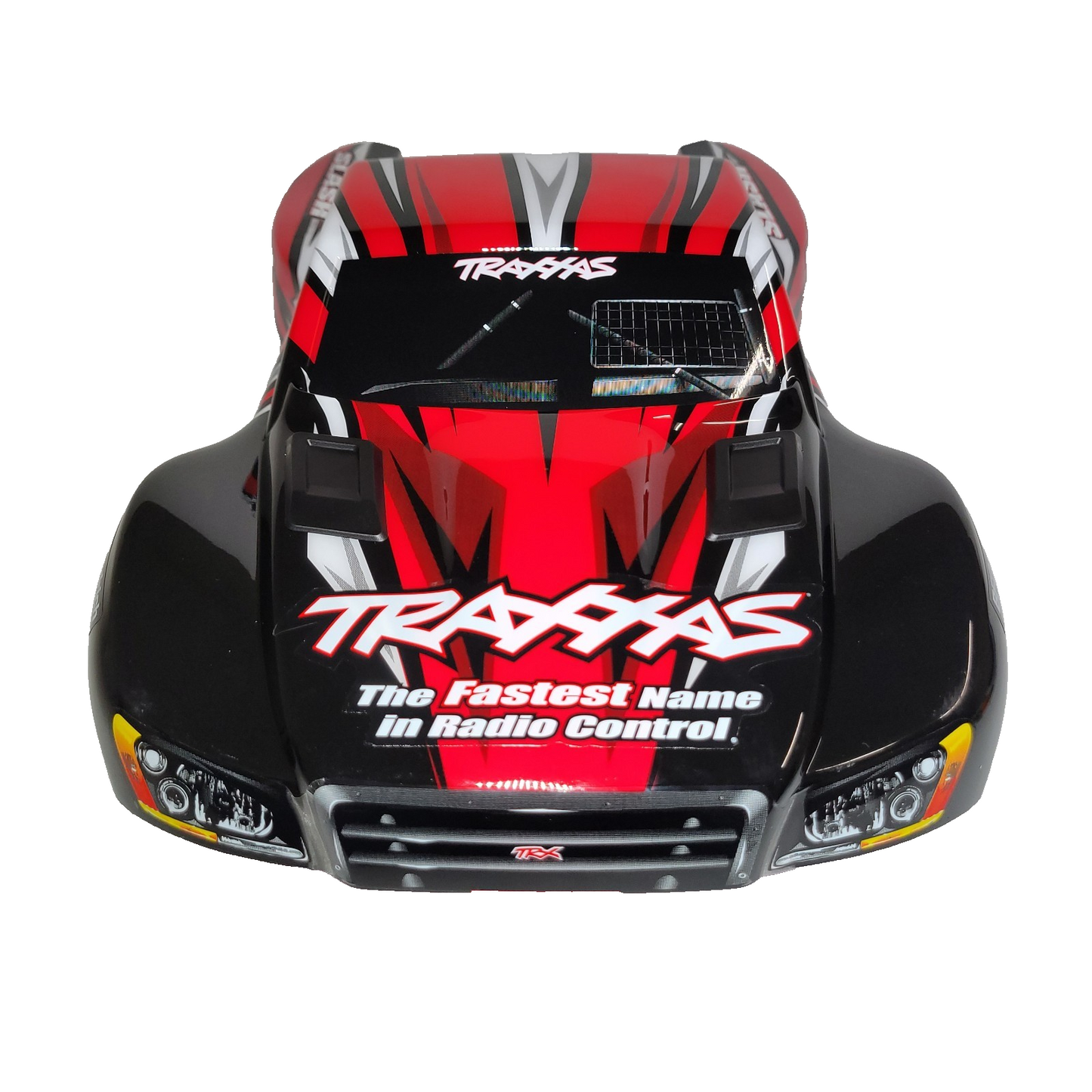 Fits Traxxas 1/10 Slash Red Black Body w/ Clipless Mounts 4wd 2wd 4x4 VXL XL5