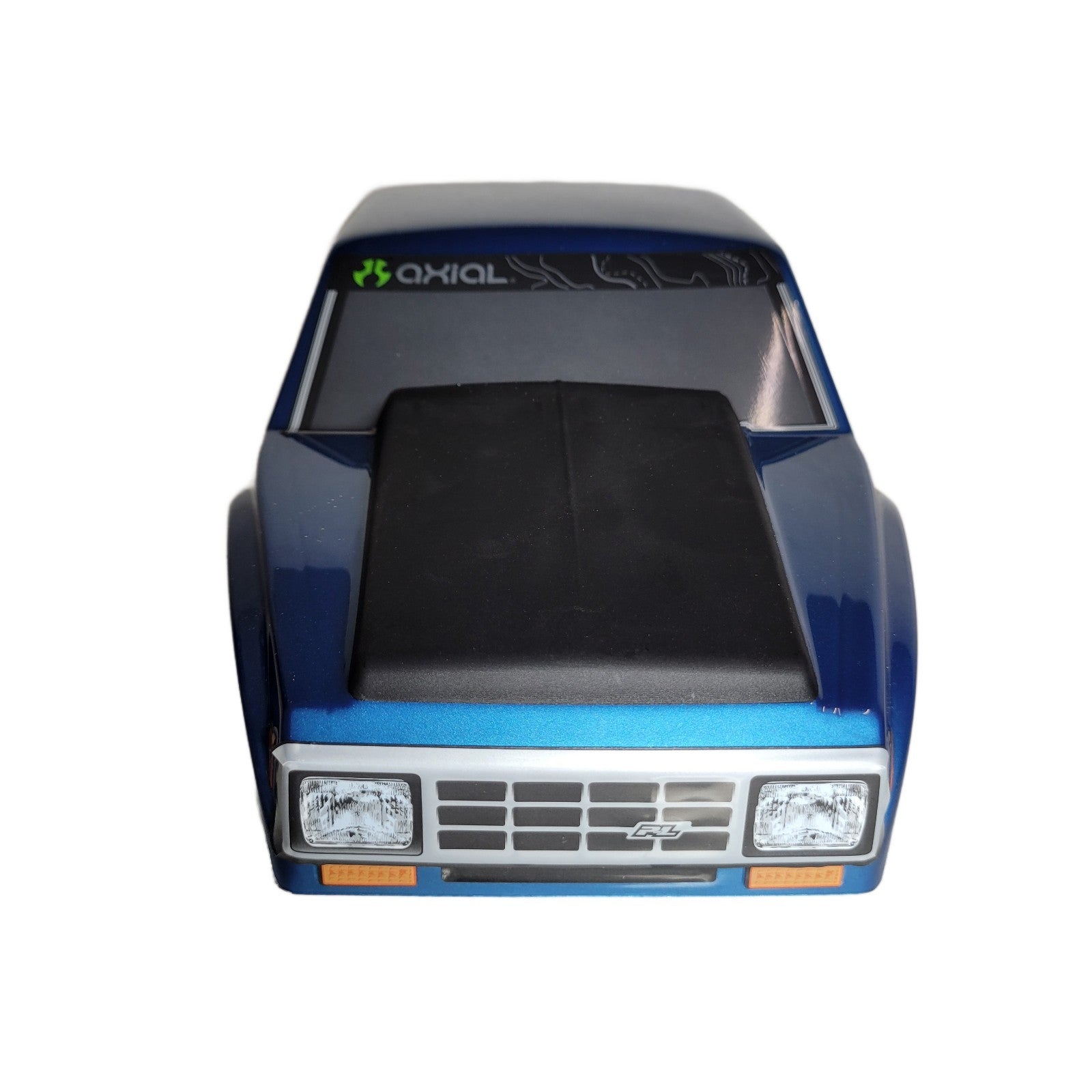 Axial SCX10 iii Coyote Body Blue Factory Painted & Decaled With Clipless Mounts