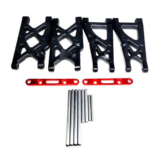 Arrma Vorteks 4x4 BLX V3 Suspension A-Arms & Hinge Pins Front & Rear Boost 4x2