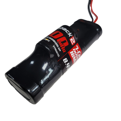 Arrma Mega Hump Battery Dynamite 7 Cell 8.4v 3300mah NiMH & Wall Charger Granite