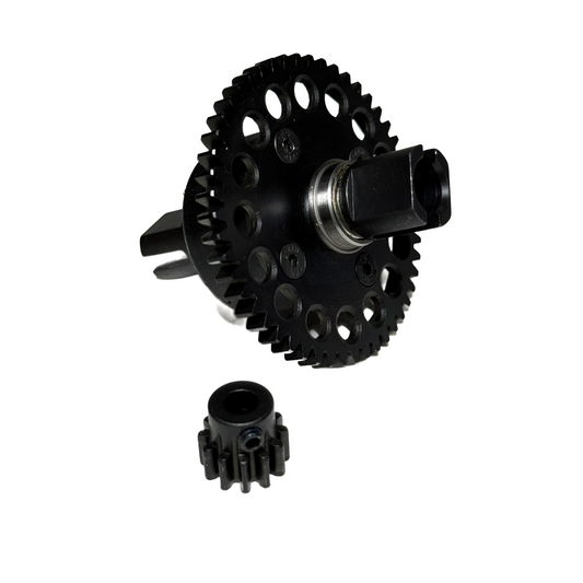 Losi 8ight-X Super Lasernut Center Differential 50t Spur Gear & Pinion / 1/6th