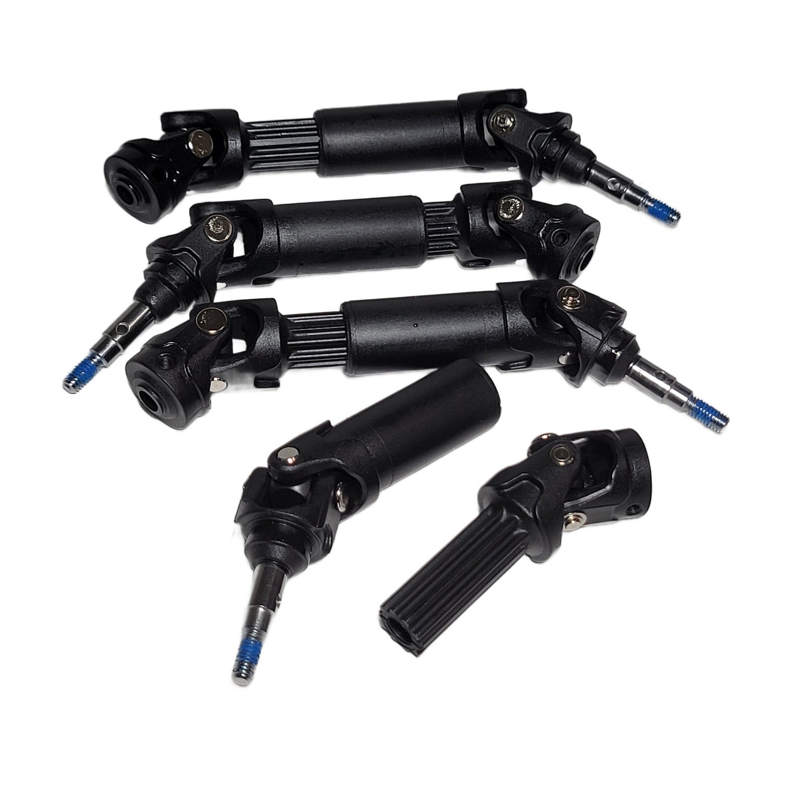 Fits Traxxas Rustler 4x4 VX3 HD V2 Heavy Duty Driveshafts Axles 12mm Metal Hexes