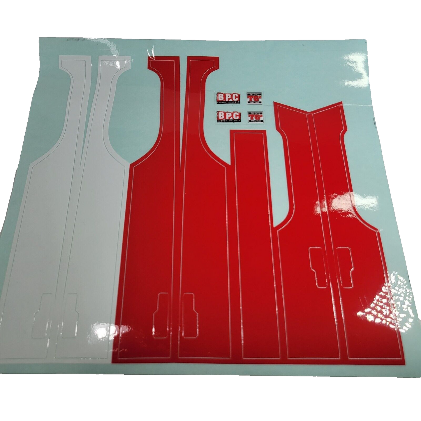 Redcat Racing Gen7 Sport Silver Body Shell Factory Decals Applied +Sticker Sheet