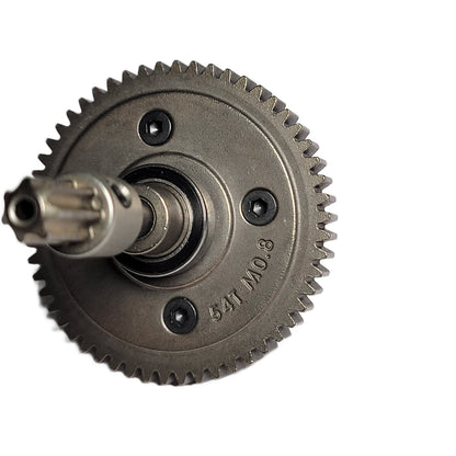 Fits Traxxas Rustler 4X4 VX3 Center Differential & 54t Steel Spur Gear Slash