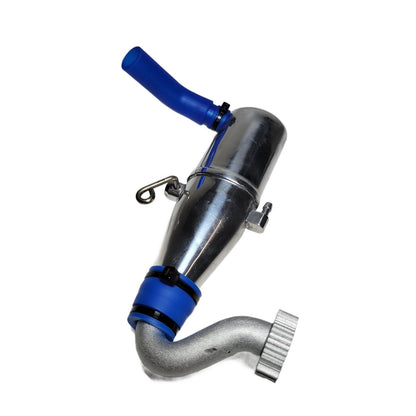 Fits Traxxas Nitro Slayer Pro TUNED PIPE & Header exhaust Resonator Revo 3.3