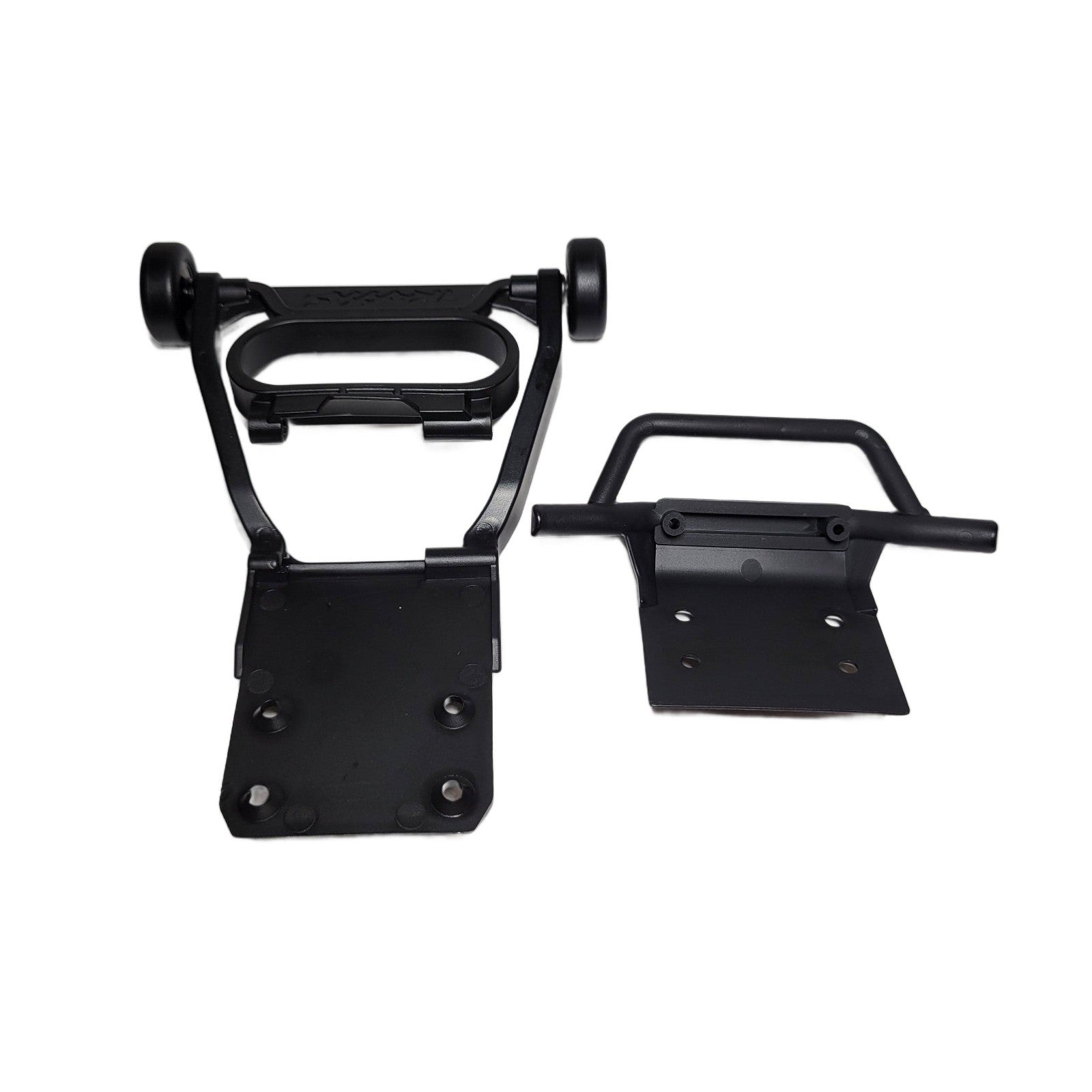 FIts Traxxas Rustler VX3 2wd Clipless Towers Bulkhead Wheelie Bar & Front Bumper