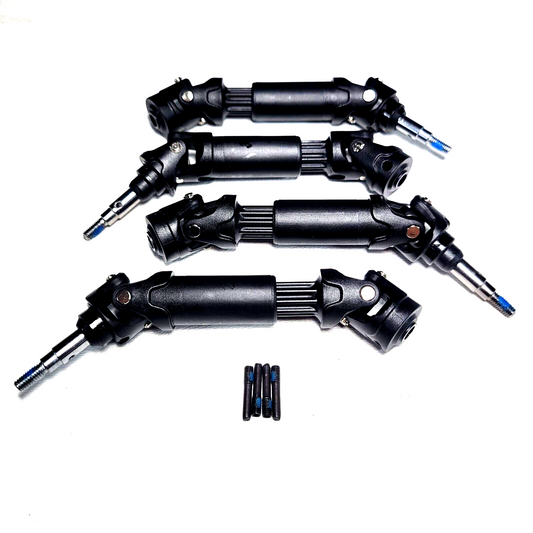 Fits Traxxas Raptor R Ultimate 4x4 HD V2 Heavy Duty Driveshafts Axles Front Rear