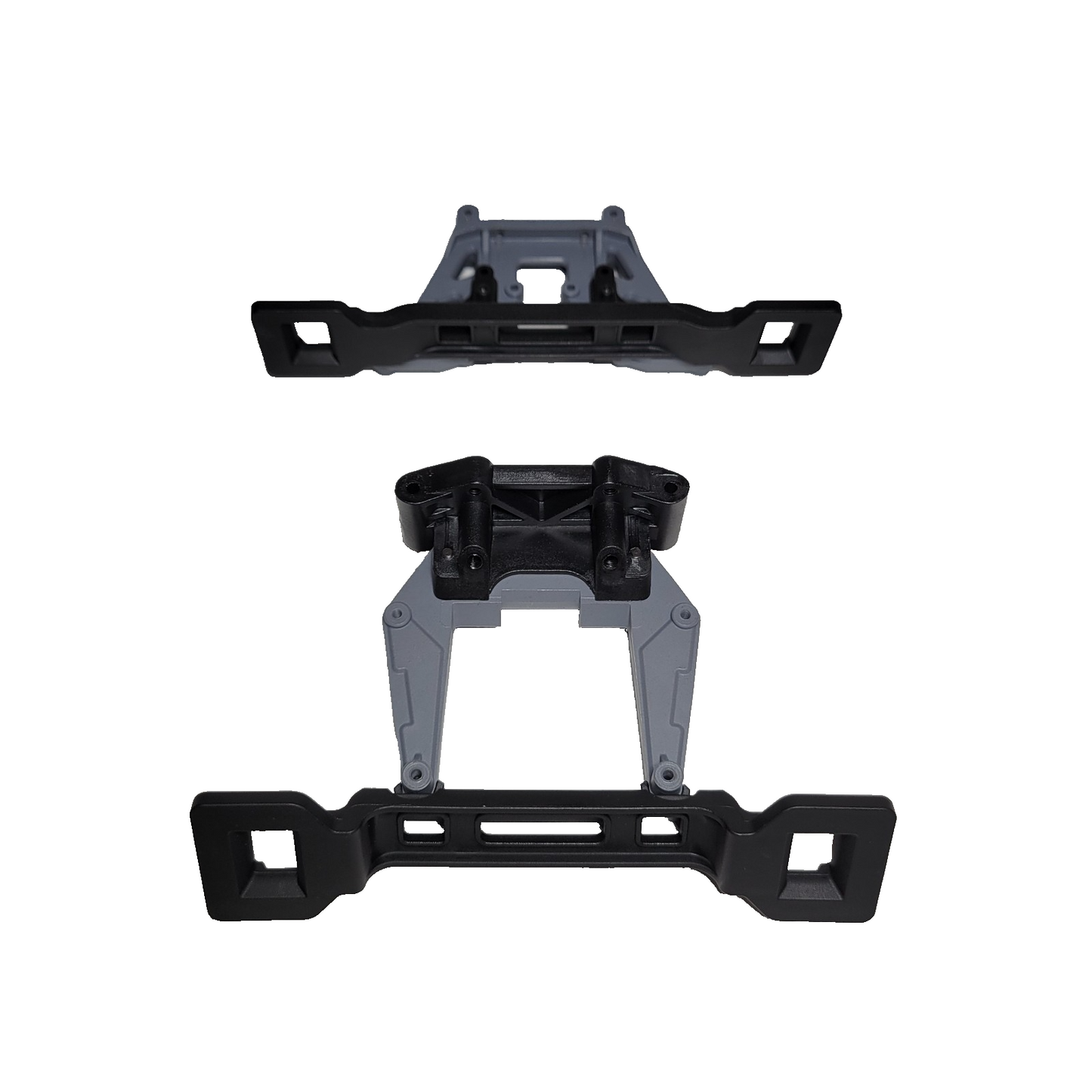 Fits Traxxas Slash VX3 2wd Front & Rear Shock Towers, Clipless Mounts, Bulkhead