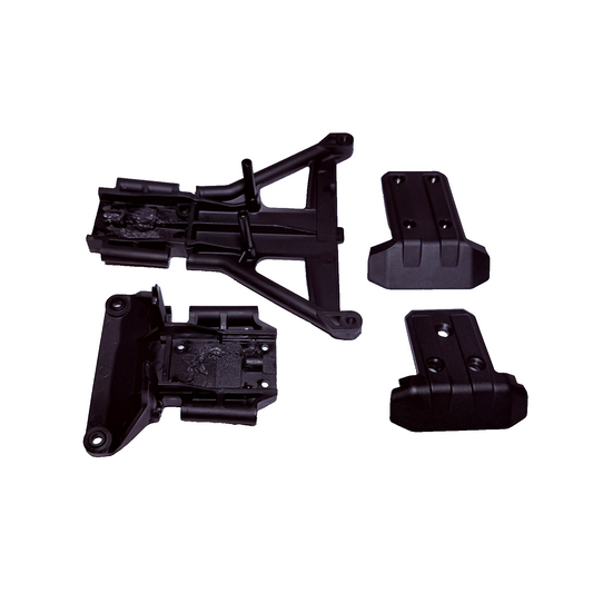Fits Traxxas Jato 4x4 VXL Bulkheads & Skid Plates Front & Rear LCG Chassis BL2s