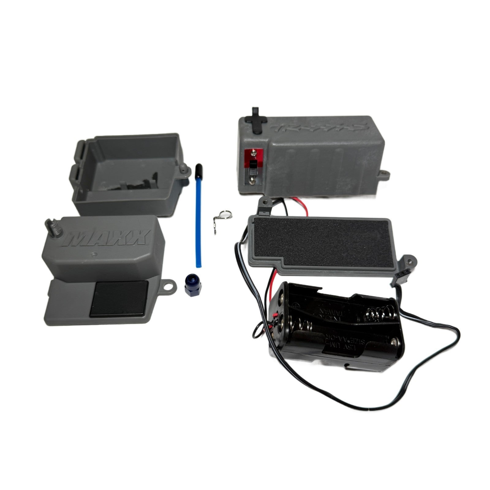 Fits Traxxas T-Maxx 3.3 Battery Receiver Box On/Off Switch Harness 2.5