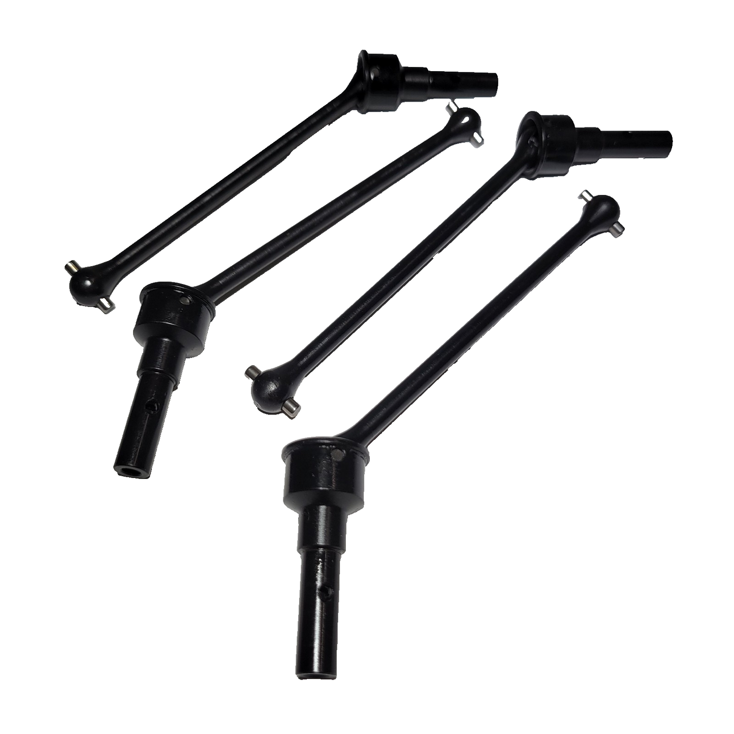 Fits Traxxas 1/10 Wide-Maxx Metal Drive Shafts 17mm Hex & Drivecups Front & Rear