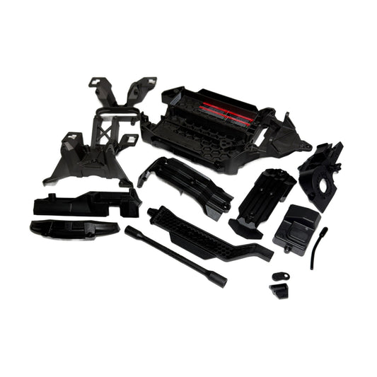 Fits Traxxas Mini XRT Chassis Skidplates Shock Towers Motor Mount Receiver Box