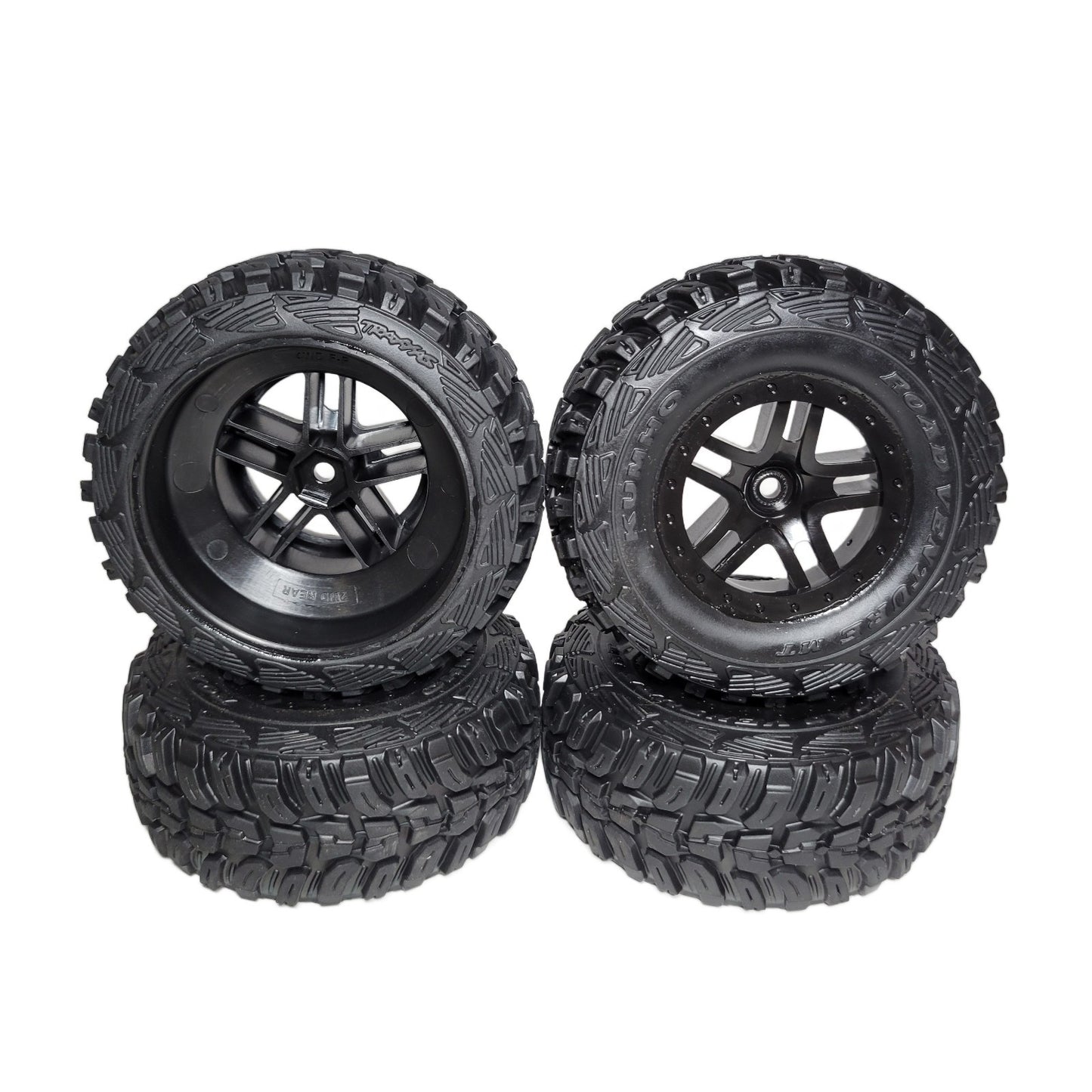 Fits Traxxas Slash 4x4 VX3 Kumho Tires & 12mm Wheels SCT 4wd Bl-2s VXL