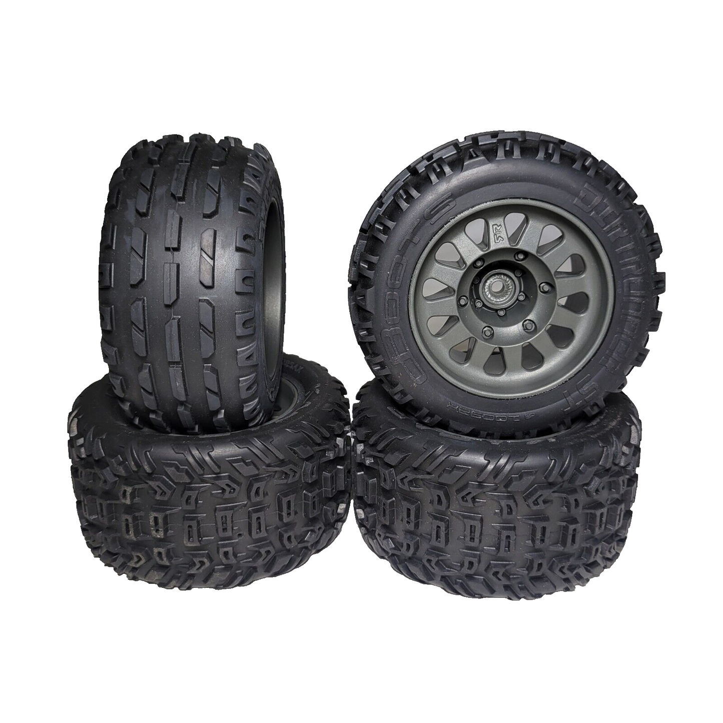 Arrma Vorteks 2wd Mega Gorgon Tires Dboots Katar DirtRunner ST & 14mm Wheels