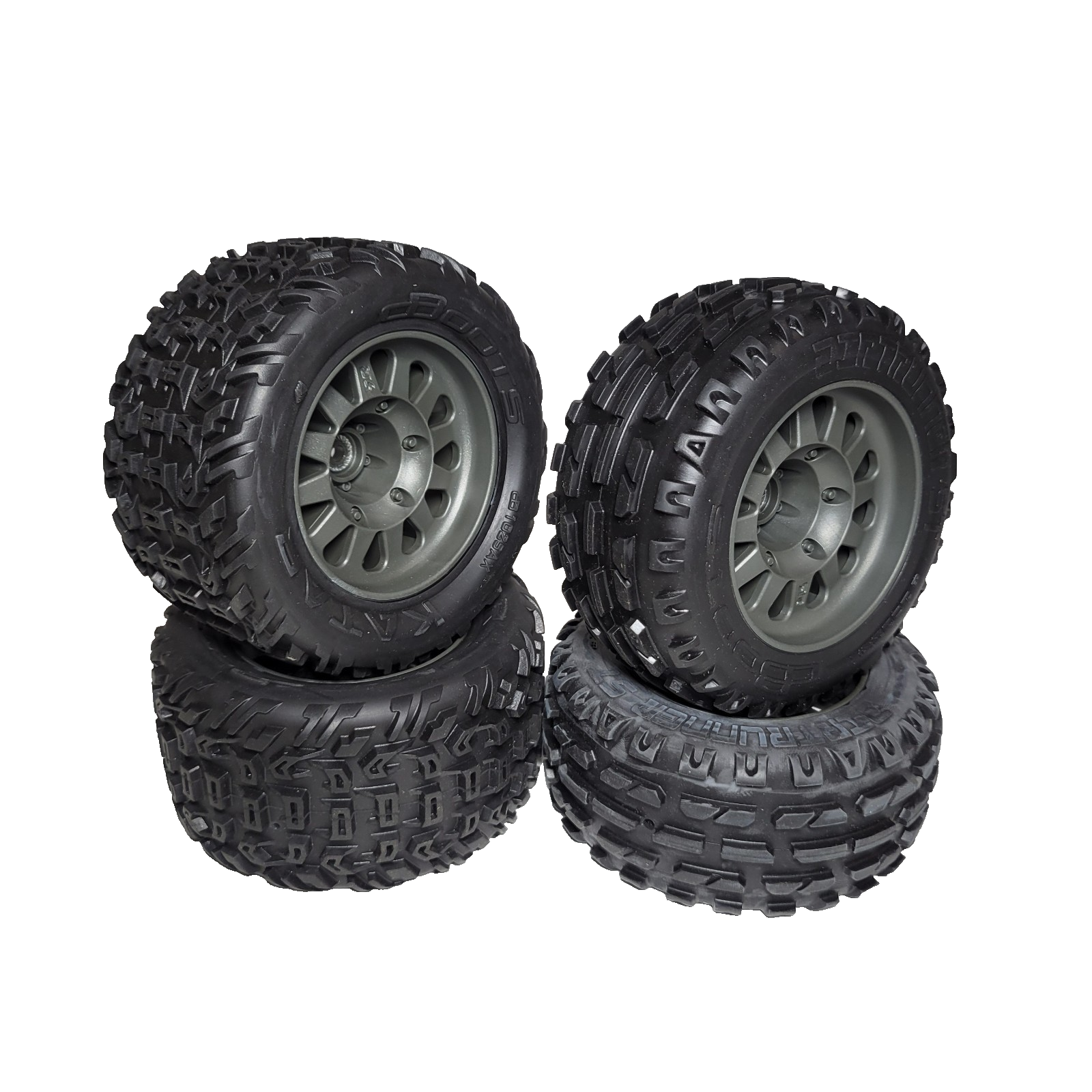 Arrma Vorteks 223s 2wd Tires Dboots Katar DirtRunner ST & 14mm Wheels ARA-1553