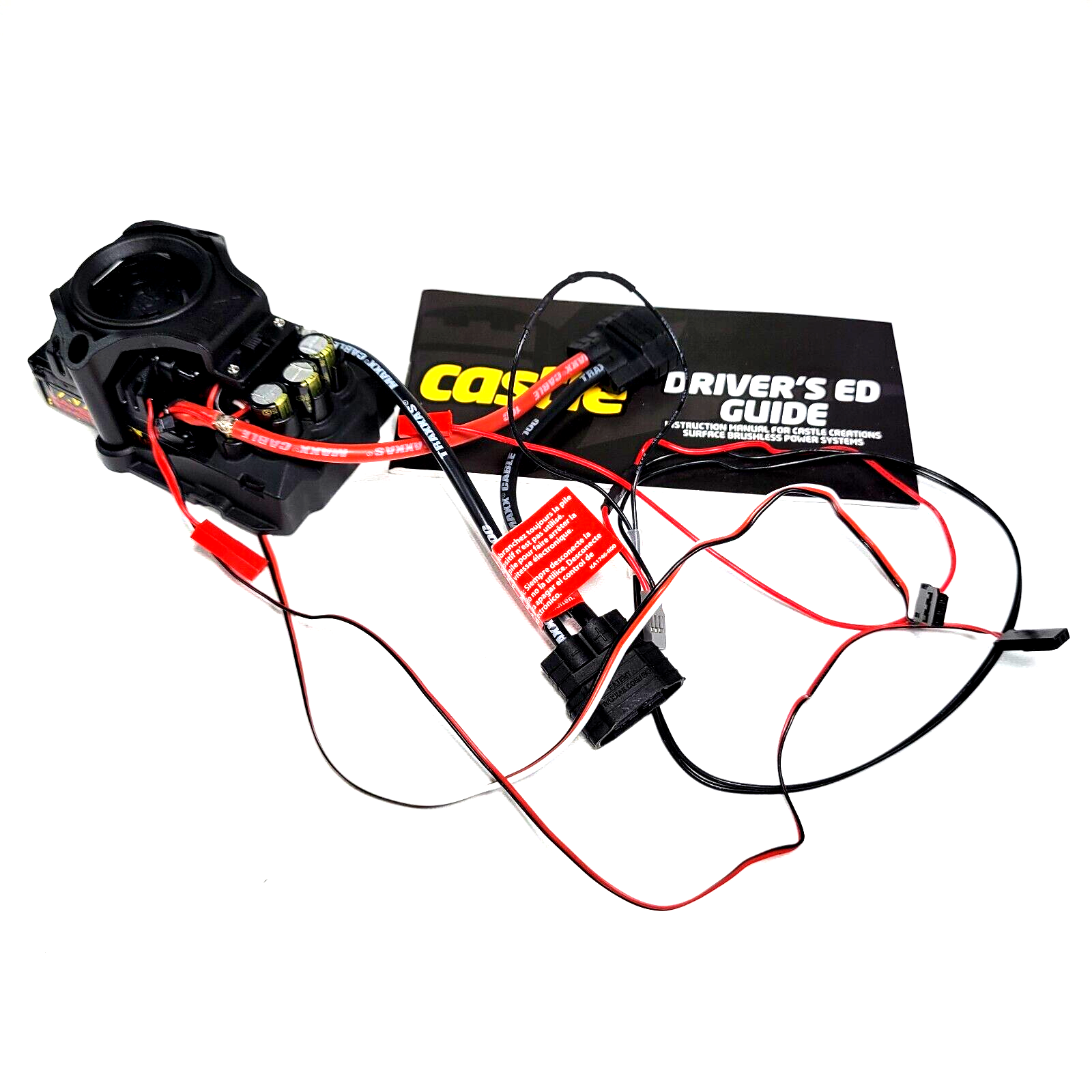 Fits Traxxas XO-1 Castle Mamba Monster 2 ESC iD & Heat Sensor 100MPH SUPERCAR