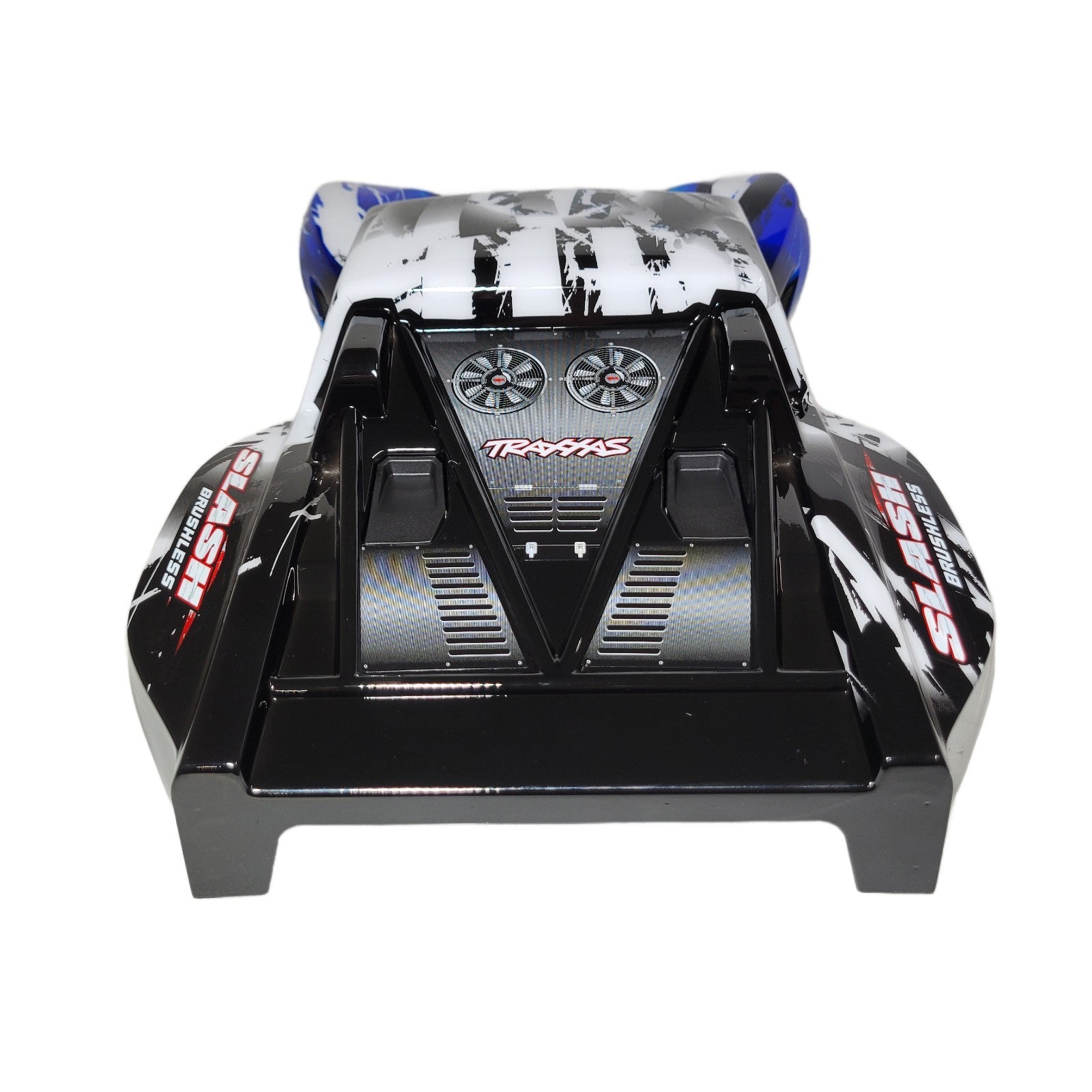 Fits Traxxas Slash VX3 2wd Body CLIPLESS Factory Painted Decals Blue Black White