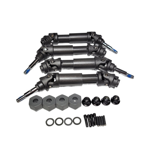 Fits Traxxas Mini Maxx DriveShafts Front & Rear Axles Hexes Wheel Nuts 1/16th