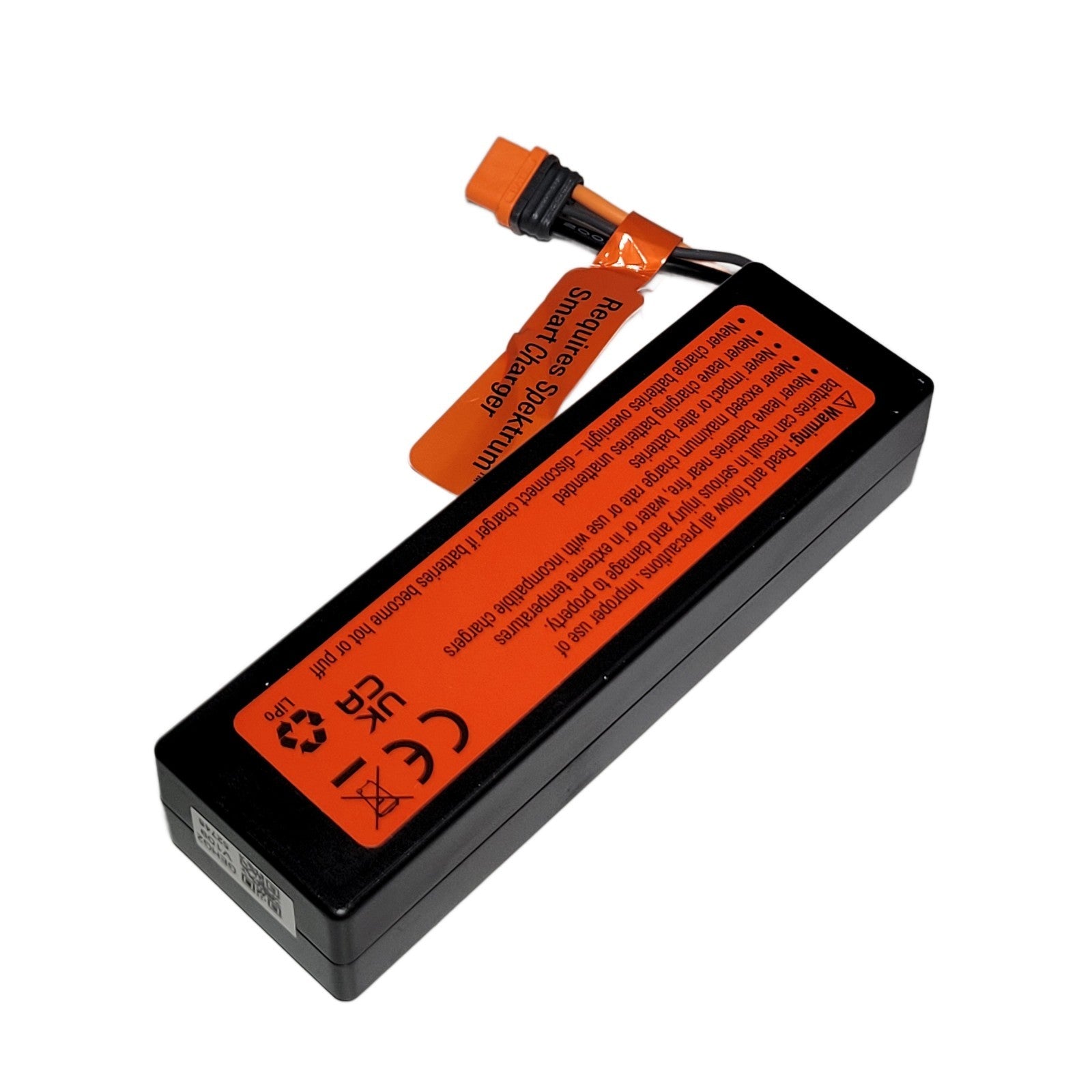 Losi Asphalt Late Model 2s Spektrum Lipo Battery 1400Mah & S10 Smart Charger