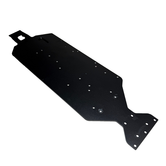 Losi 22s Sprint Chassis Aluminum GRAY Main Plate Frame 2wd 1/10 LOS-2434