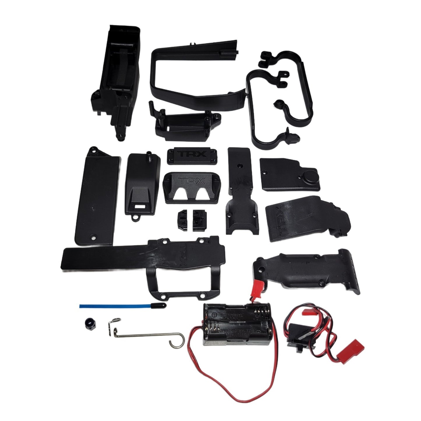 Fits Traxxas Slayer Receiver Battery Box On/Off Switch Skid Plates Servo Mount