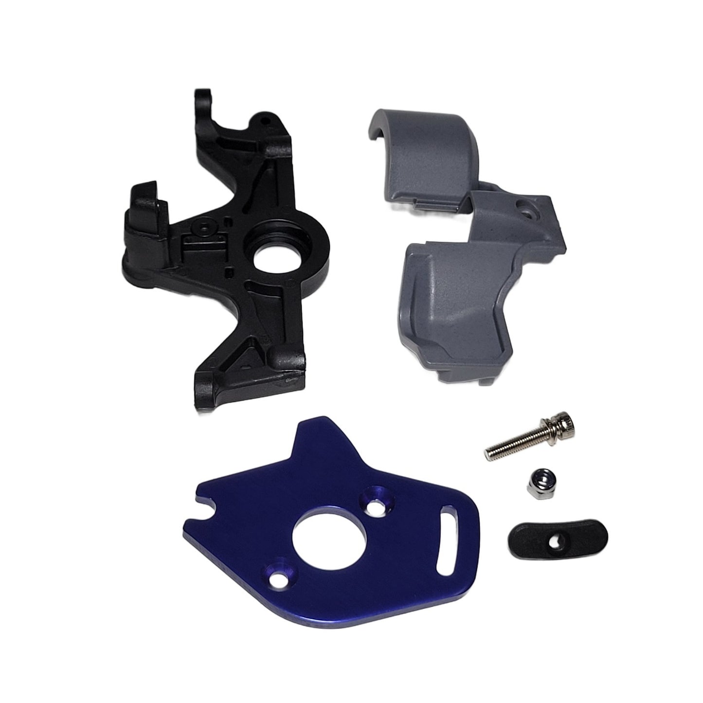 Fits Traxxas Stampede 4x4 VX3 Motor Mount & Mount Plate Blue & Gear Cover 6860A