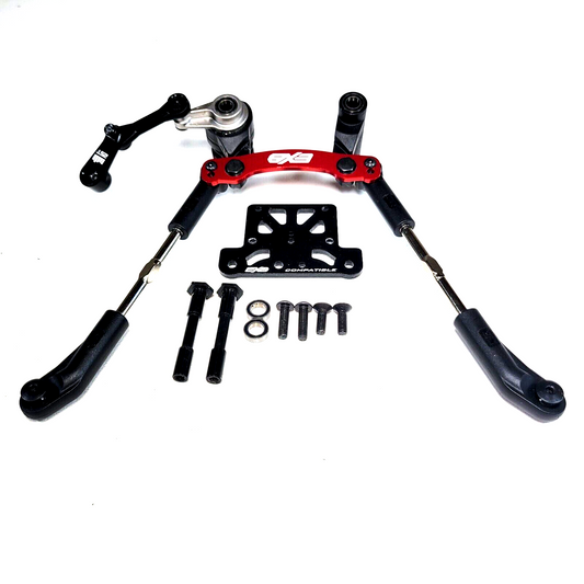 Arrma Kraton 6s EXB V6 Steering Bellcrank Servo Saver Linkage Turnbuckles Horn