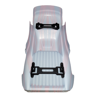 Fits Traxxas Stampede 2wd Clipless Body Shell Red Black Factory Painted XL5