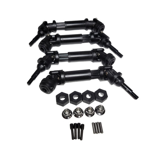 Fits Traxxas Slayer Pro 3.3 Drive Shafts Axles Front & Rear Assembled