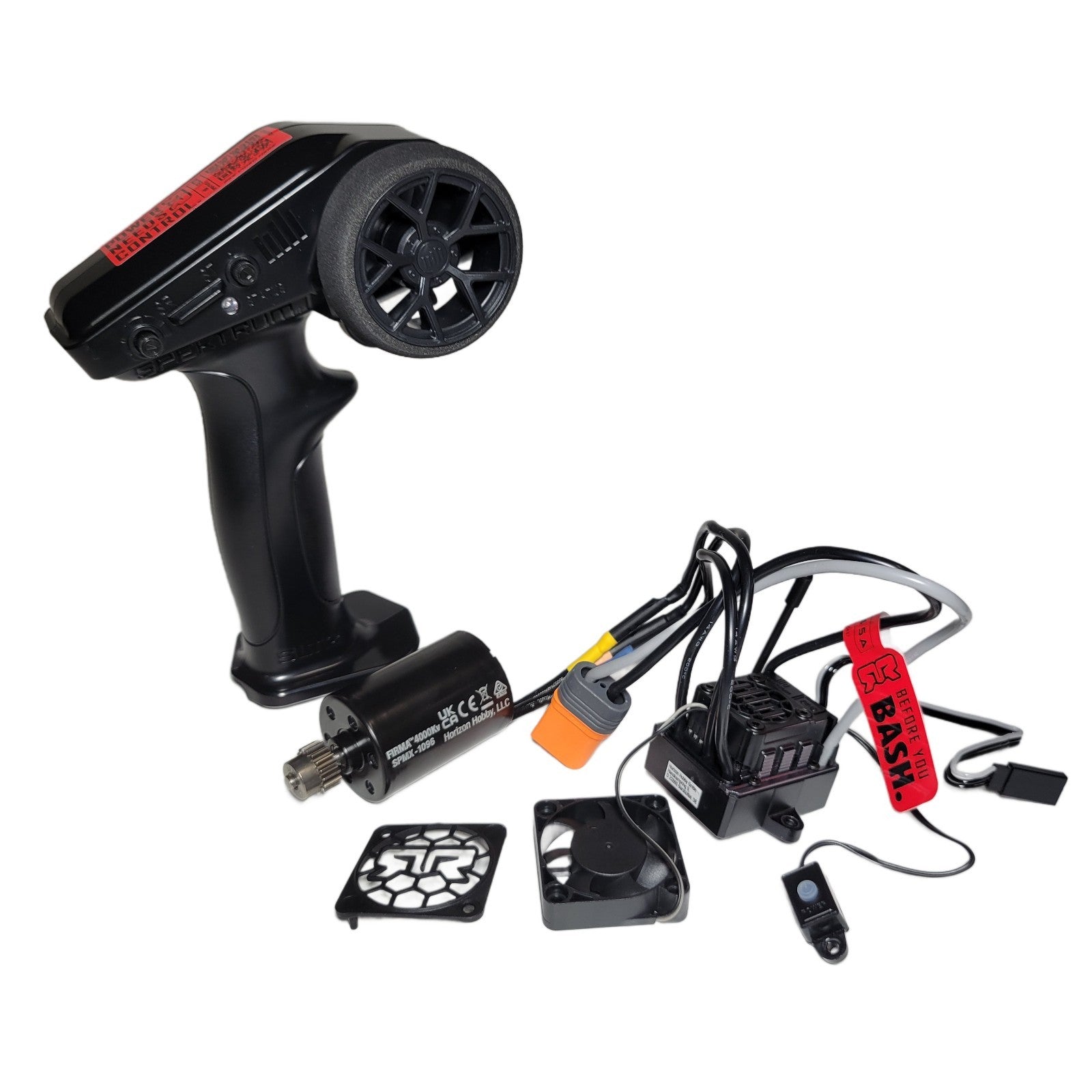 Arrma Fury 223s Brushless Spektrum Motor 4000kv & ESC 2in1 Radio SLT2 DSC Vortek