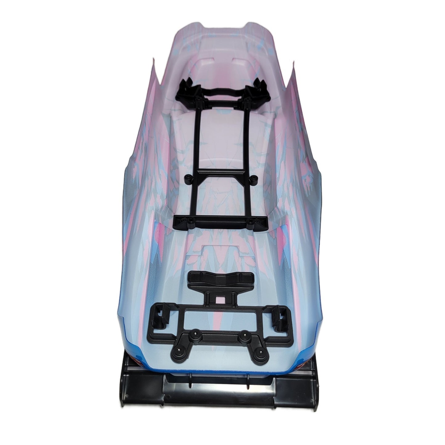 Fits Traxxas Rustler 4X4 VX3 Purple Blue Body NEW ClipLess Mount (ONLY FITS VX3)