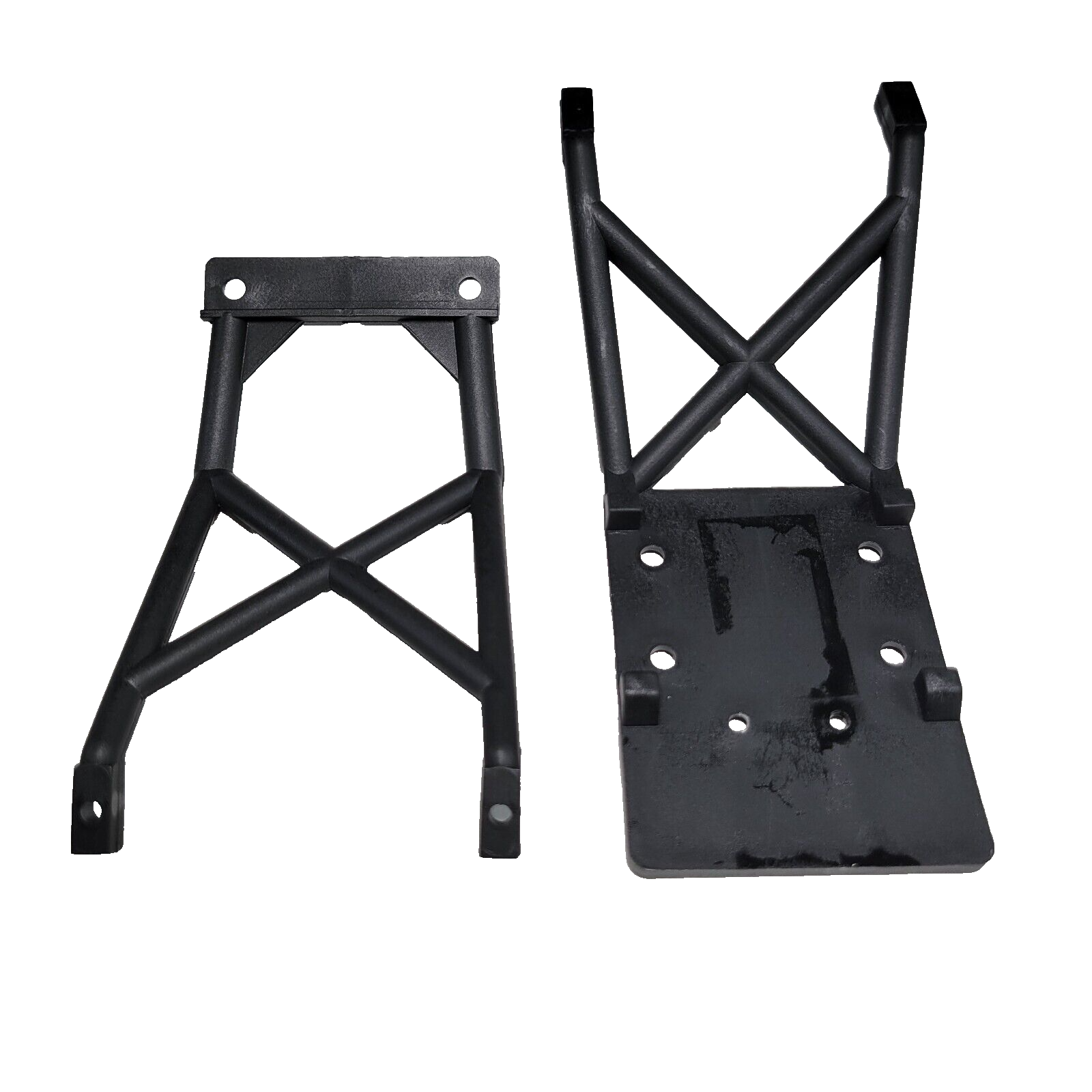 Fits Traxxas 2wd Bigfoot Black Chassis 3622X & Skid Plates XL-5 VXL Stampede