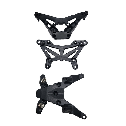 Losi Mini Drag Shock Towers Body posts Skid Plate / Bumper Front & Rear Set