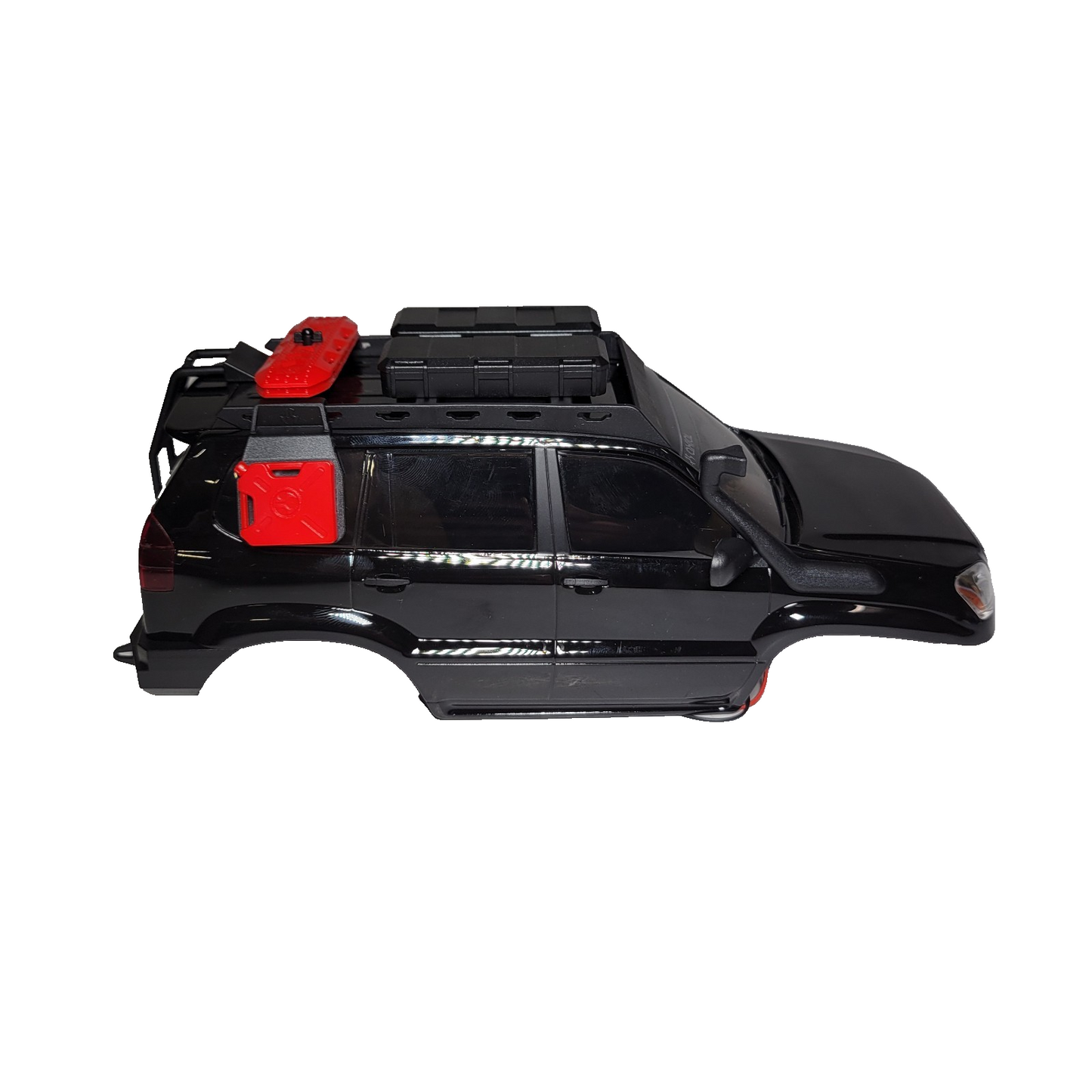 Axial SCX24 Lexus GX 470 Body Factory Painted Black With Decals & Led Lights