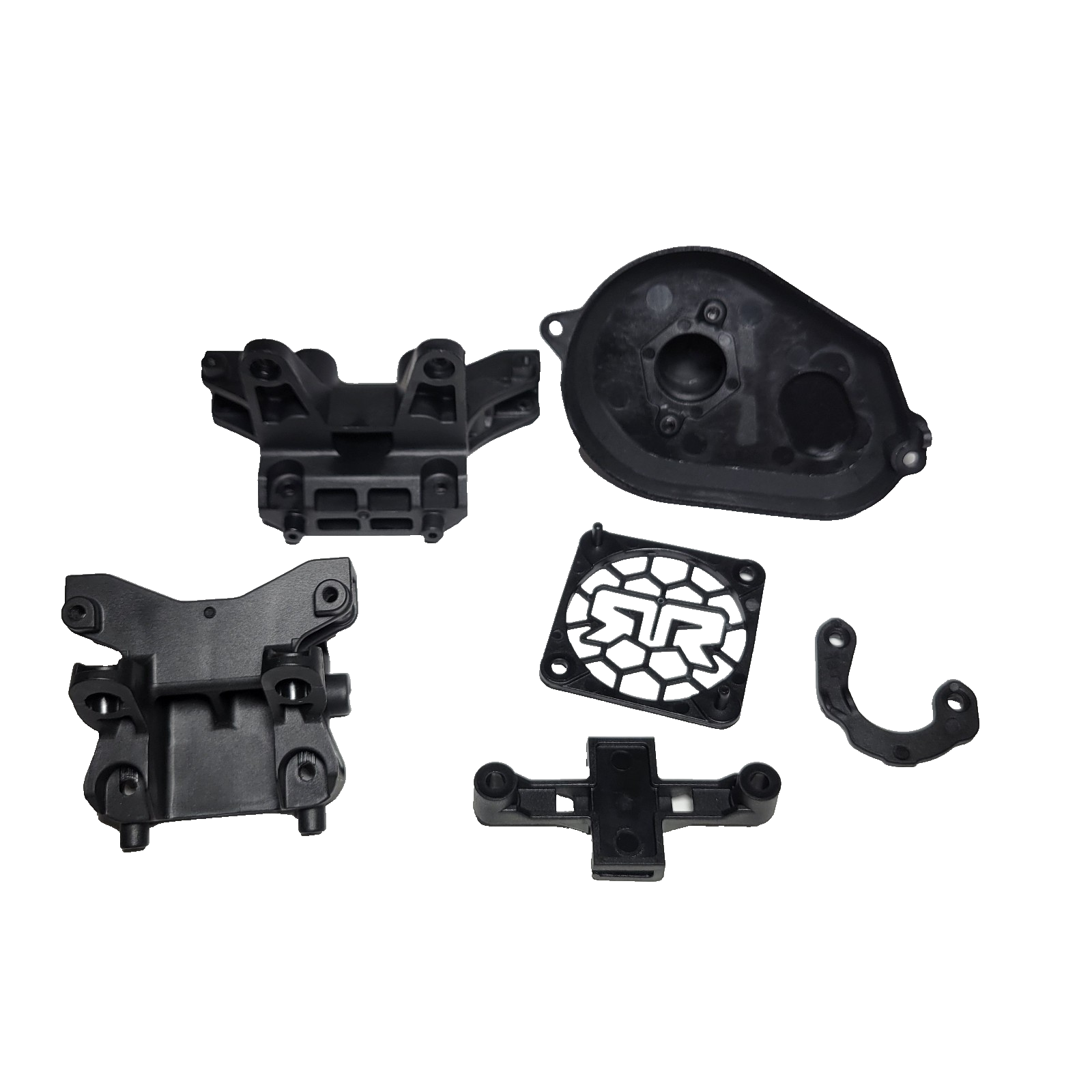 Arrma Gorgon Chassis Frame High CG SWB Towers Body Post & Gear Cover