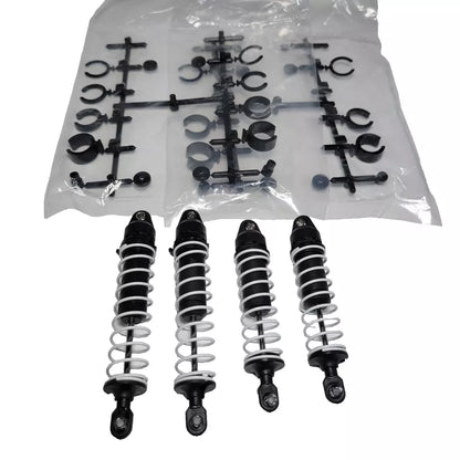 Fits Traxxas Bigfoot 2wd XL-5 Front Rear Black Shocks Spring Craniac Stampede